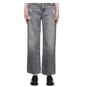 Frame gray Le Jane cropped jeans size 30